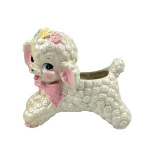 Vintage Rubens Originals Lamb Planter No. 598 – Japan – Mid-Century Ceramic